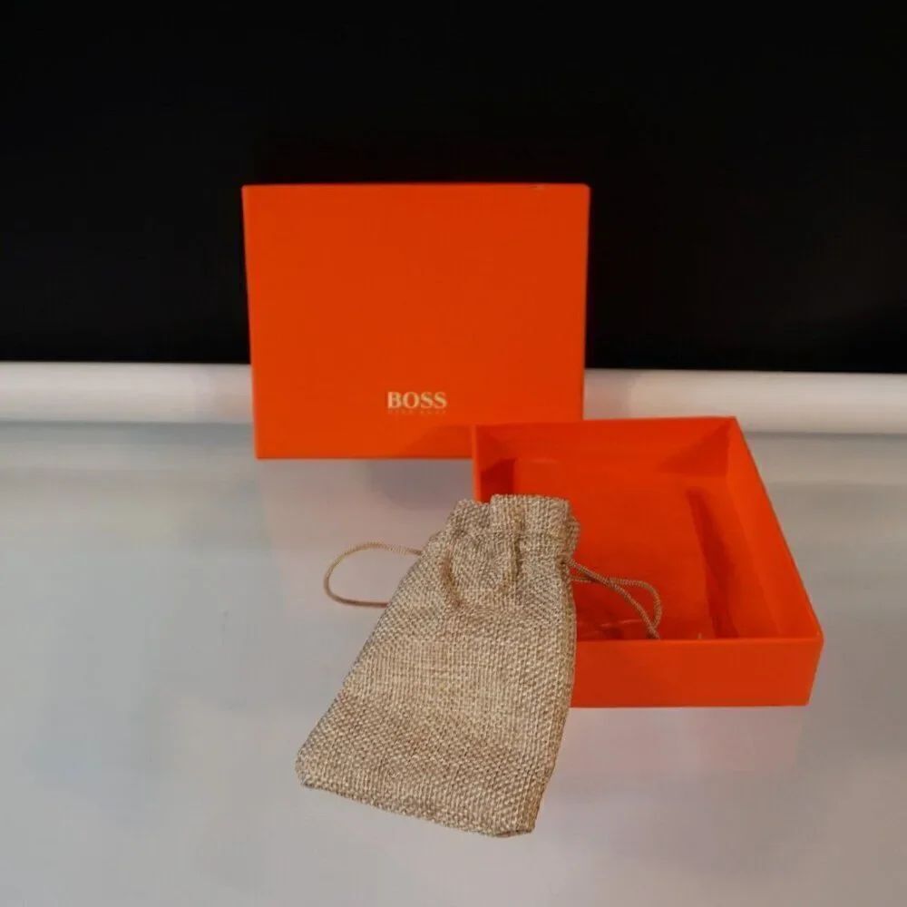 HUGO BOSS Empty Orange Gift Box - Picture 2 of 5
